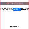 Keith Baxter – Nothing Held Back Mastermind