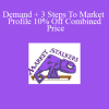 3 Steps To Supply/Demand + 3 Steps To Market Profile 10% Off Combined Price