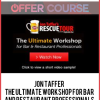Jon Taffer – The Ultimate Workshop For Bar And Restaurant Professionals