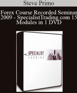 Steve Primo - Forex Course Recorded Seminar 2009 - SpecialistTrading.com 15 Modules in 1 DVD
