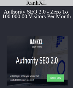 RankXL - Authority SEO 2.0 - Zero To 100.000.00 Visitors Per Month