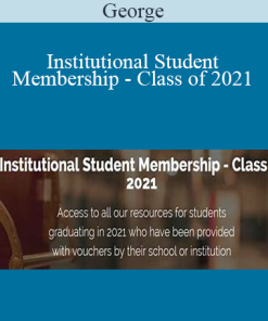 George - Institutional Student Membership - Class of 2021