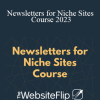 Mushfiq Sarker - Newsletters for Niche Sites Course 2023