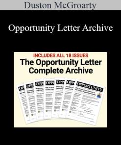 Duston McGroarty - Opportunity Letter Archive