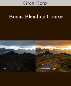 Greg Benz - Bonus Blending Course